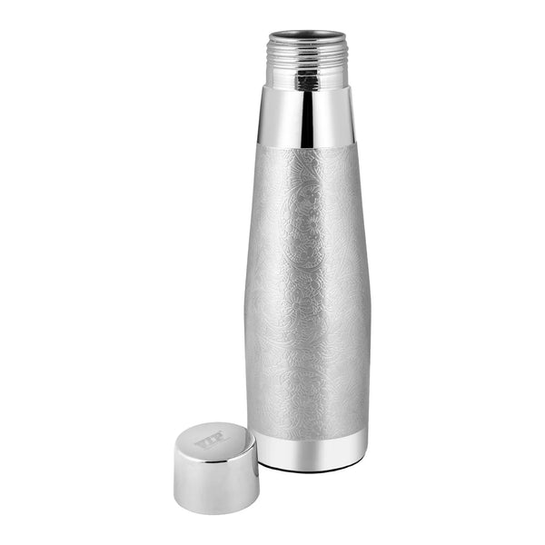 VIP Silver Copper Bottle & Glass Gift Set