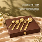 Gold Cutlery Set for Dining & Gifting