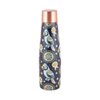 Copper Bottle with Bird Motif UV Printed Design