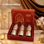 Copper Glass Set of 6, 400 ml Drinking Tumblers