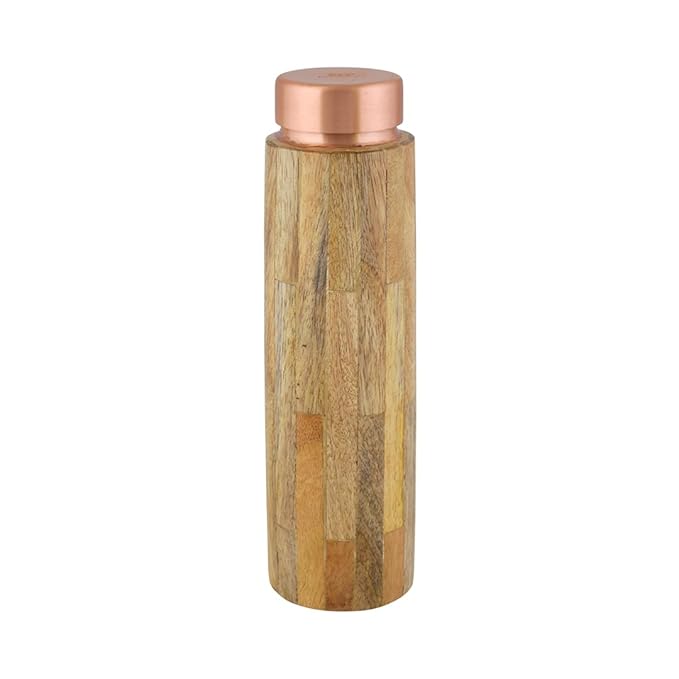 Wooden Copper Bottle
