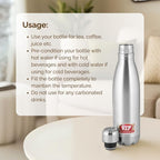 VIP Luxe Double Wall Insulated Stainless Steel Water Bottle