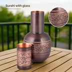 Surahi Vintage Copper Water Jug