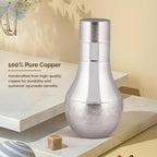 Surahi Silver Copper Water Jug