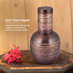 Surahi Vintage Copper Water Jug