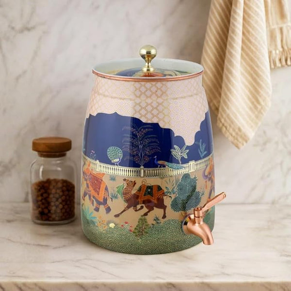 VIP Copper Matka Camel Print - alternate view