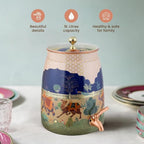 VIP Copper Matka Camel Print