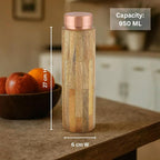 Wooden Copper Bottle