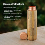 Wooden Copper Bottle