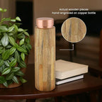 Wooden Copper Bottle