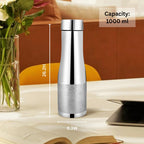 Silver Copper Water Bottle