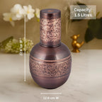 Surahi Vintage Copper Water Jug