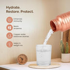 Classic Slim Copper Water Bottle
