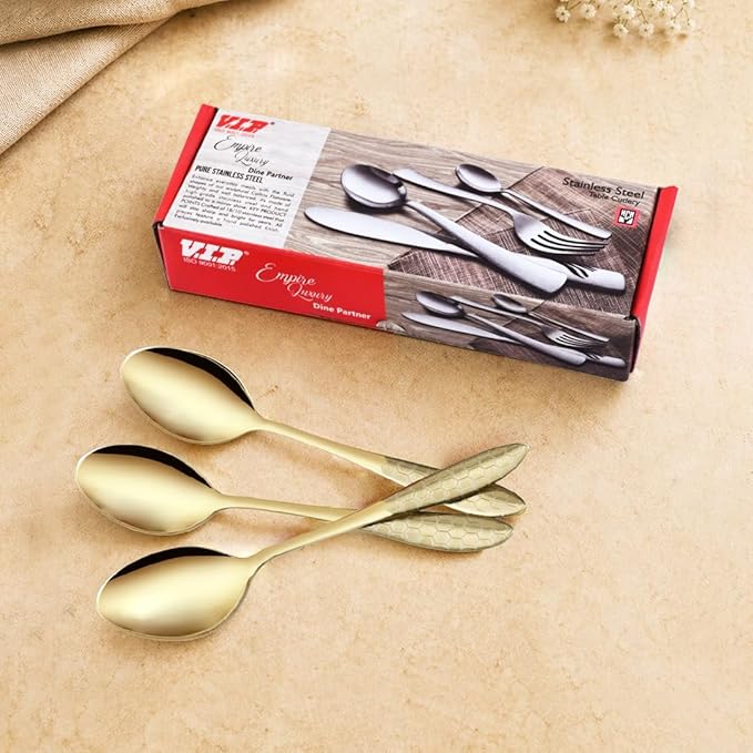 Classic Stainless Medium Size Steel Master Spoon Set