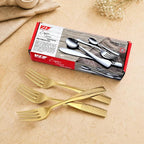 Jaipuri Stainless Steel Large AP Fork Set