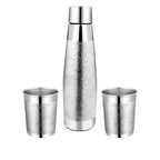 VIP Silver Copper Bottle & Glass Gift Set