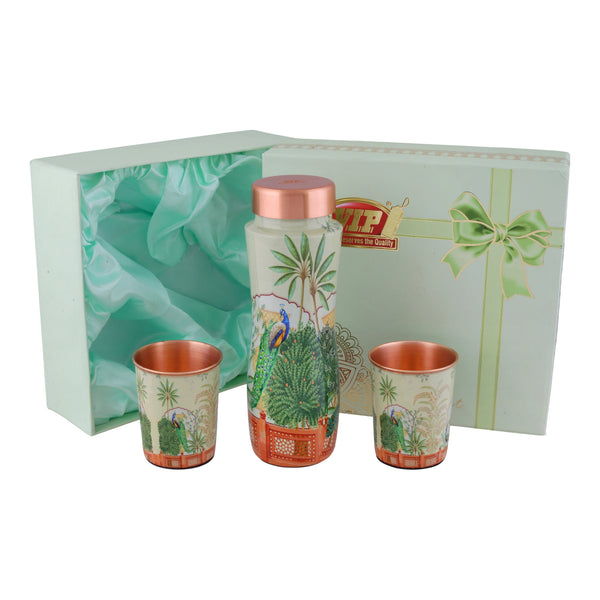 VIP Copper Bottle Gift Set